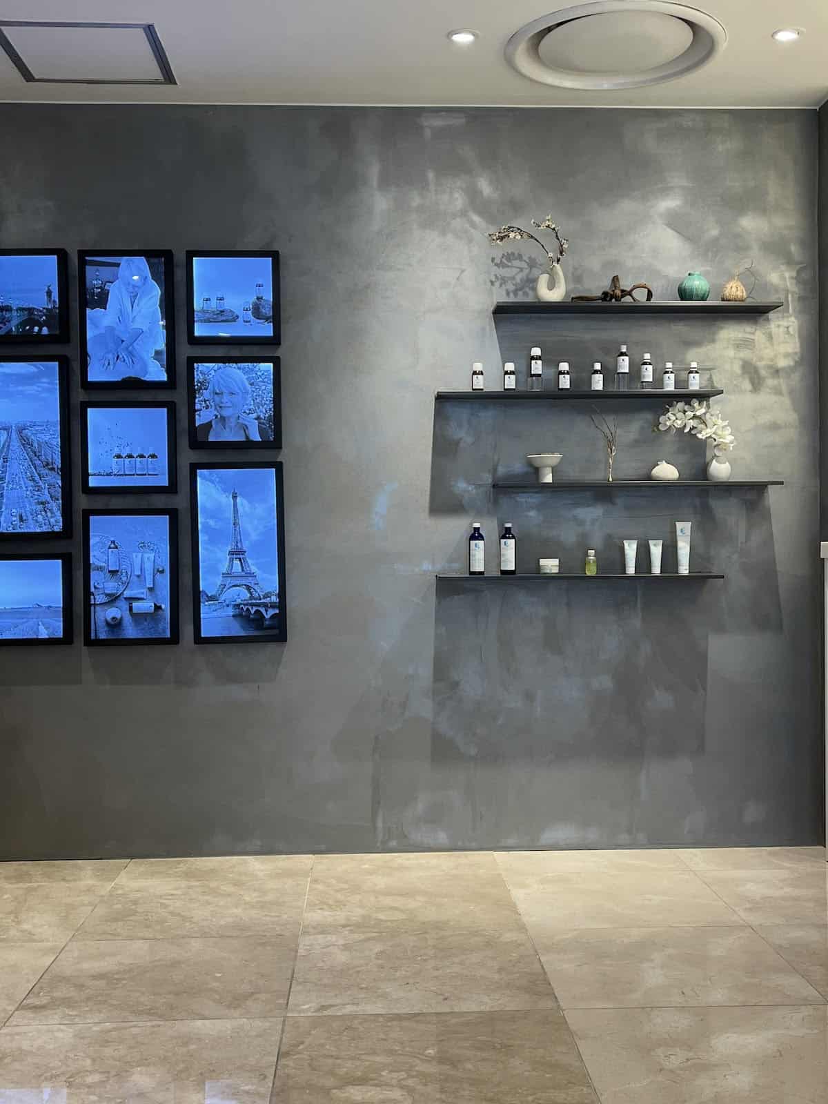 The spa at Lotte Busan Hotel.