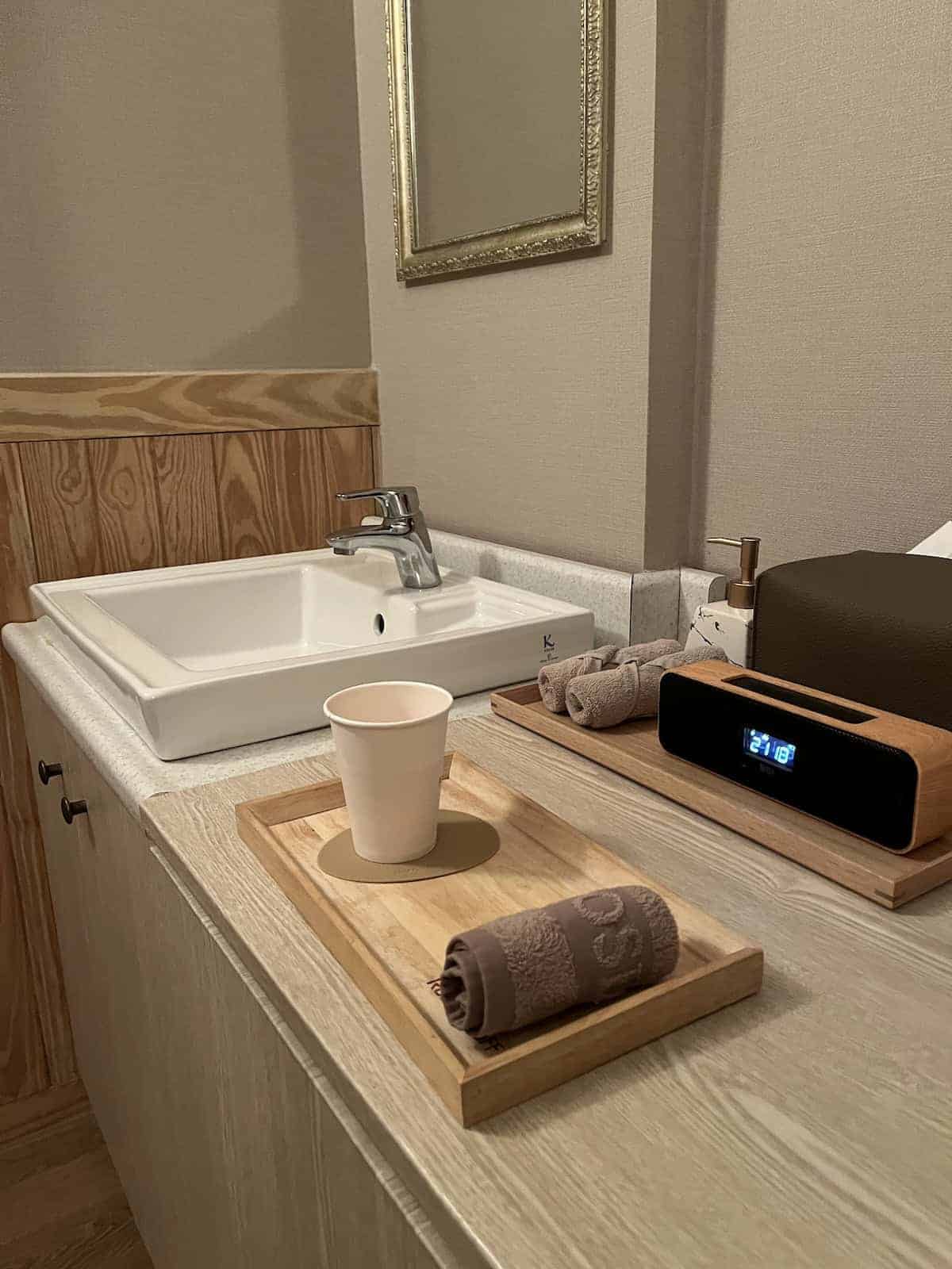 The therapy room at Lotte Busan Hotel.