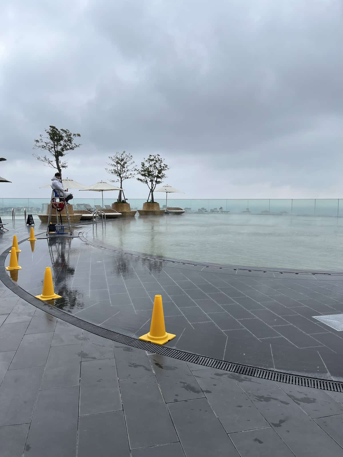 Outdoor pool at Grand Hyatt Jeju.